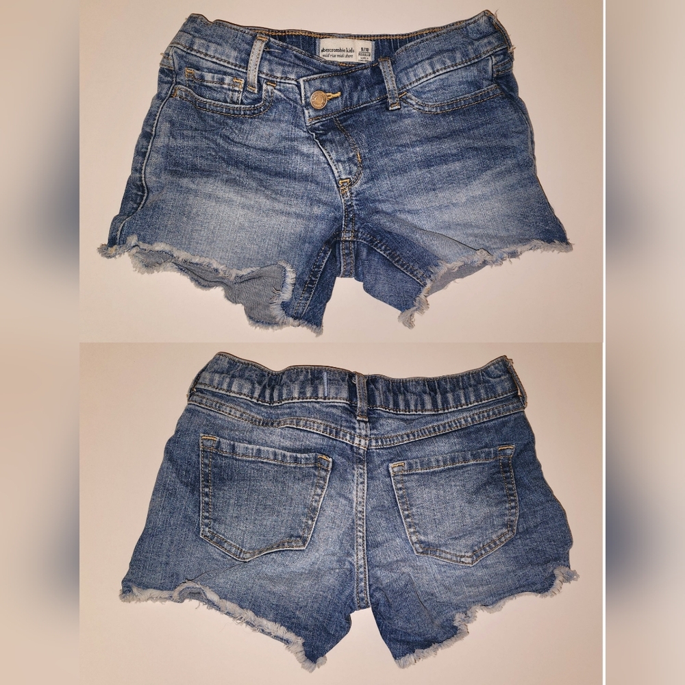 Abercrombie 9/10 mid rise midi shorts